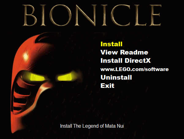 bionicle the legend of mata nui game