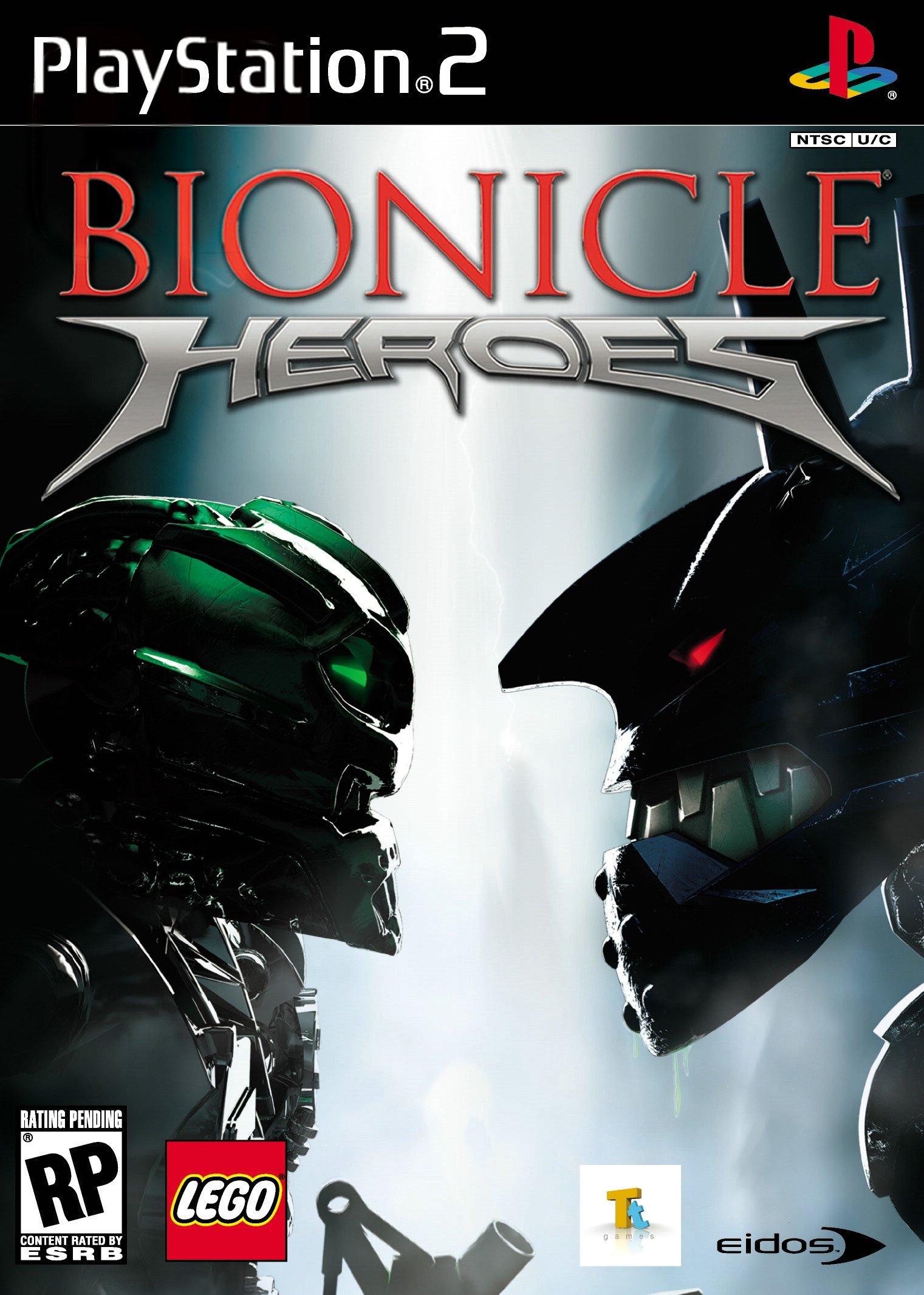 Box art for BIONICLE Heroes