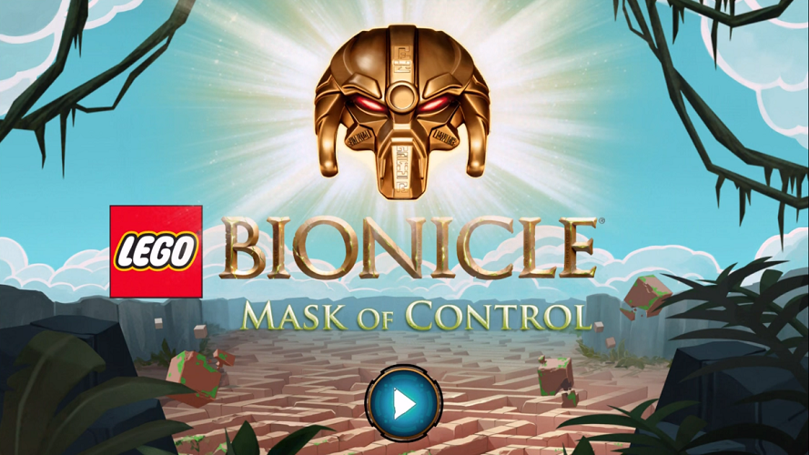 LEGO BIONICLE: Mask of Control Title Screen